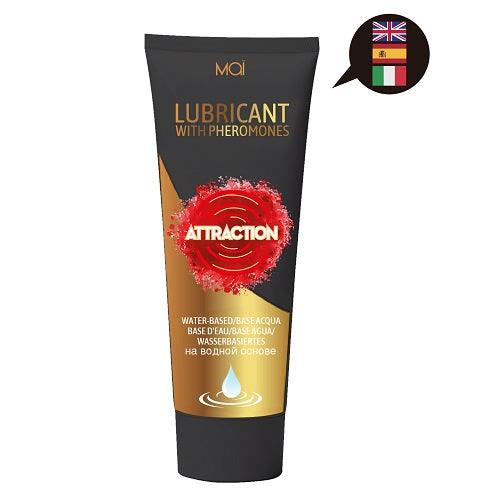 Mai Attraction Lubricant with Pheromones Unfragranced 100ml - Sydney Rose Lingerie 