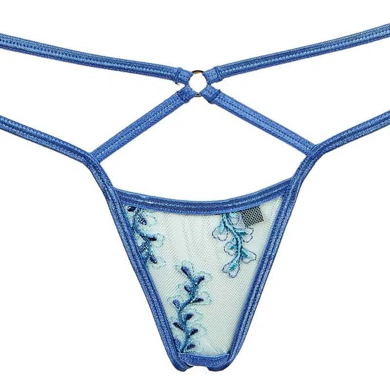 Mermaid Blue Breasts Cupness Bra Set - Little Miss Vanilla