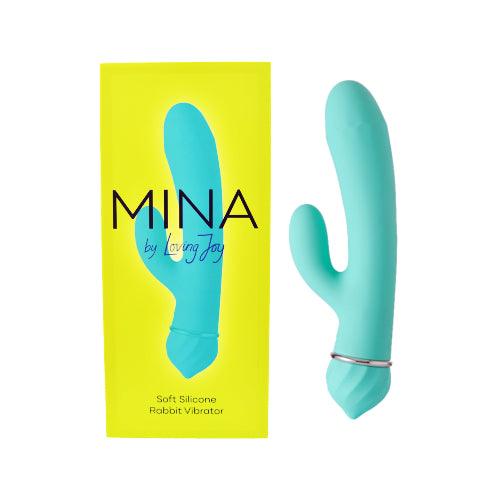 Mina Soft Silicone Rabbit Vibrator - Sydney Rose Lingerie 
