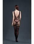 Moonlight Low Back Crotchless Bodystocking One Size - Sydney Rose Lingerie 