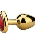 Precious Metals Heart Shaped Butt Plug-Gold - Sydney Rose Lingerie 