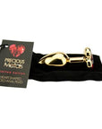 Precious Metals Heart Shaped Butt Plug-Gold - Sydney Rose Lingerie 