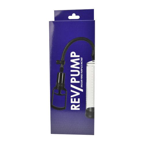 Rev-Pump Trigger Penis Pump 8.5 Inches - Sydney Rose Lingerie 