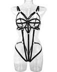 Sexy Cutout Body Sculpting Strappy Teddy Suit - Little Miss Vanilla