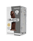 SilexD 6 inch Realistic Silicone Dual Density Dildo with Suction Cup Brown - Sydney Rose Lingerie 