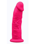 SilexD 6 inch Realistic Silicone Dual Density Dildo with Suction Cup Pink