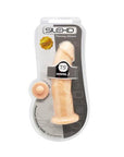SilexD 7.5 inch Realistic Silicone Dual Density Dildo with Suction Cup - Sydney Rose Lingerie 