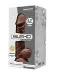 SilexD 8.5 inch Realistic Silicone Dual Density Girthy Dildo with Suction Cup with Balls Brown - Sydney Rose Lingerie 