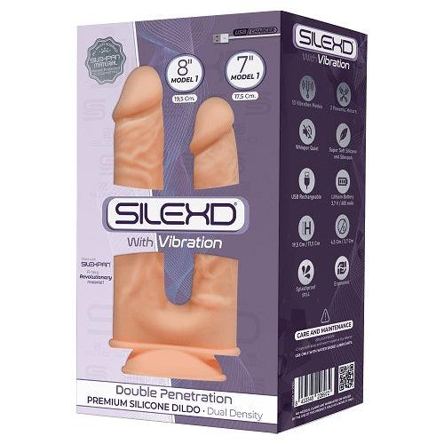 SilexD Realistic Vibrating Double Penetrator - Sydney Rose Lingerie 