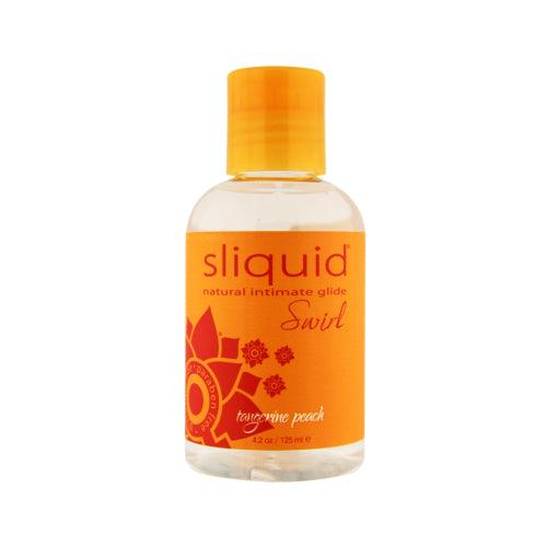 Sliquid Naturals Swirl Flavoured Lubricants-Tangerine Peach