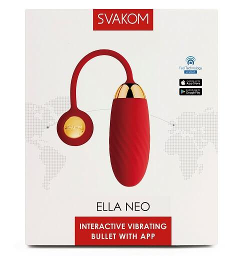 Svakom Ella Neo Interactive App Controlled Vibrating Egg - Sydney Rose Lingerie 