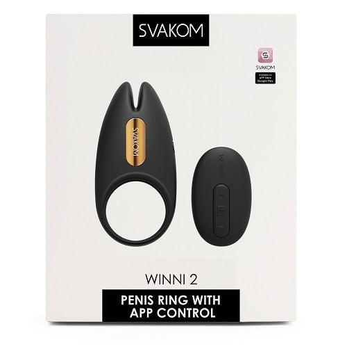Svakom Winni 2 Remote Controlled Couples Cock Ring - Sydney Rose Lingerie 