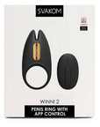 Svakom Winni 2 Remote Controlled Couples Cock Ring - Sydney Rose Lingerie 