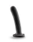Twist Silicone Dildo with Suction Cup Large