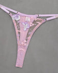 Wholesale New Style Sexy Lingerie Women's Set with Floral Embroidery - Little Miss Vanilla