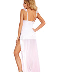 Yesx YX161 Dress/Thong White - Sydney Rose Lingerie 