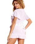 Yesx YX162 Dressing Gown White - Sydney Rose Lingerie 