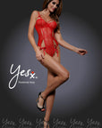 Yesx YX229 Teddy Red - Sydney Rose Lingerie 