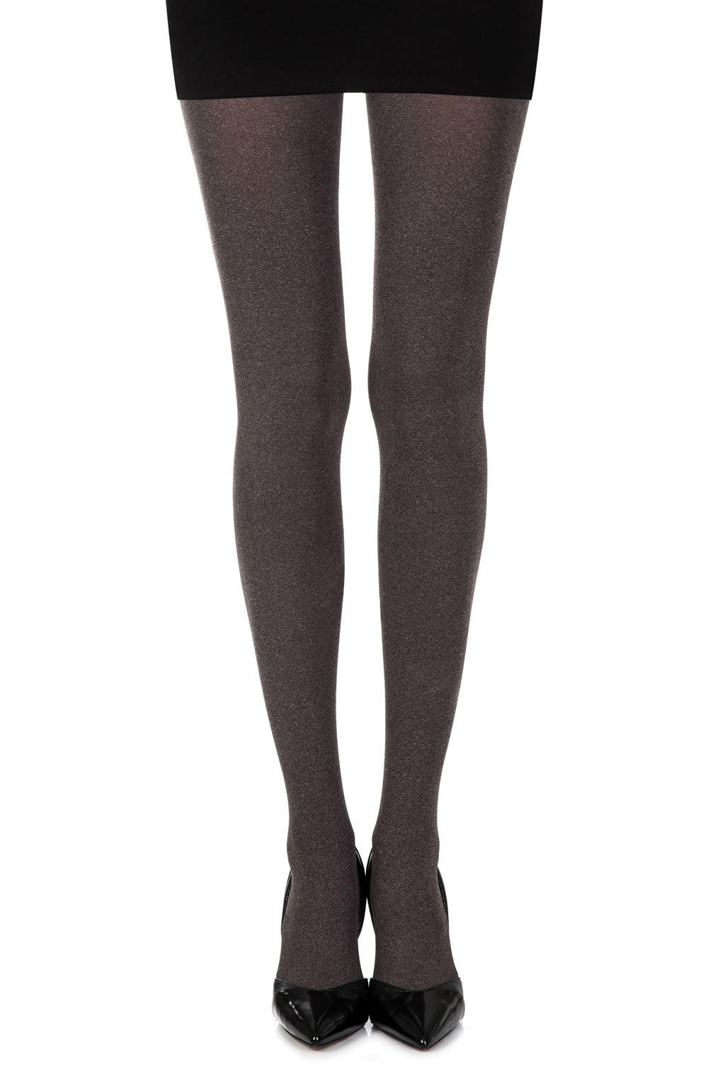 Zohara Heather Brown Opaque Tights - Sydney Rose Lingerie 